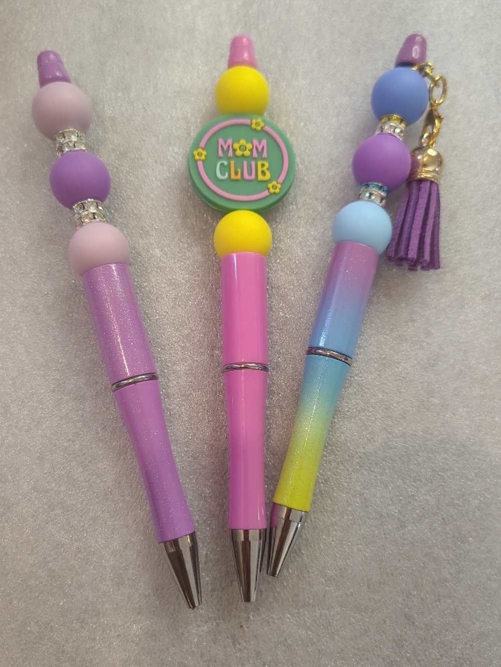 🩰 Mom Beaded Pens Set Of 3